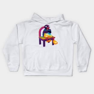 Angry Penguin Meme Kids Hoodie